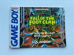 Nintendo Gameboy Manual Turtles - Fall of the Foot Clan, Spelcomputers en Games, Games | Nintendo Game Boy, Avontuur en Actie