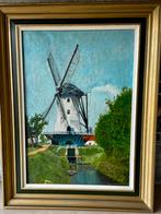 Gerestaureerd olieverf schilderij in perfecte staat, Antiek en Kunst, Kunst | Schilderijen | Klassiek, Ophalen of Verzenden