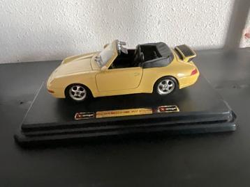 Porsche 911 Cabriolet 1/24 - Nieuwstaat beschikbaar voor biedingen