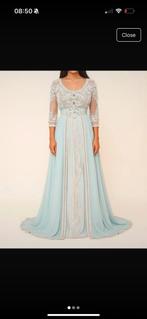 Gelegenheidsjurk, Ophalen of Verzenden, Zo goed als nieuw, Blauw, Overige typen