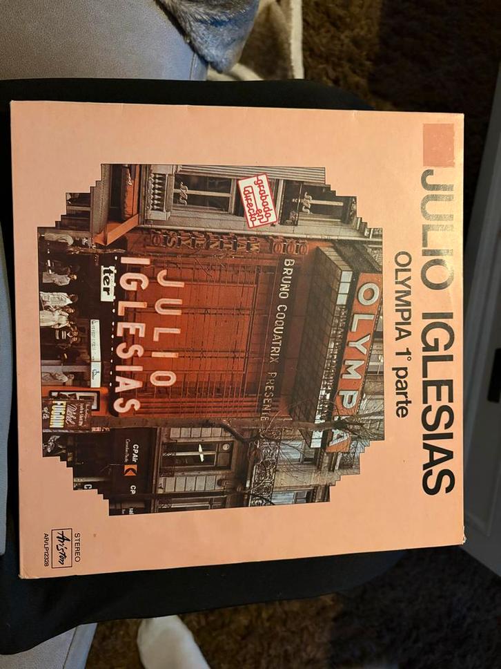 Julio Iglesias - En el Olympia LP, Cd's en Dvd's, Vinyl | Pop, Gebruikt, 1960 tot 1980, 12 inch, Ophalen