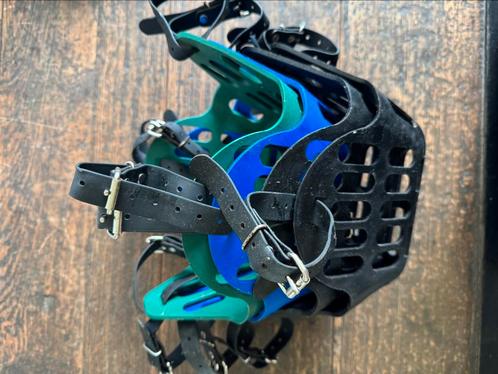 4 x greenguard graasmasker greenguard halsters inlegplaat, Dieren en Toebehoren, Paarden en Pony's | Overige Paardenspullen, Zo goed als nieuw