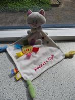 Knuffeldoek Buurpoes van Woezel en Pip met zon met labels', Kinderen en Baby's, Speelgoed | Knuffels en Pluche, Ophalen of Verzenden
