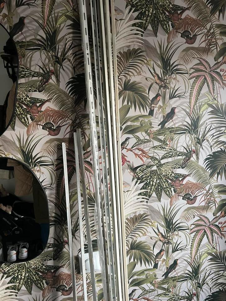 Plankrails (9 stuks) - Gratis af te halen!, Huis en Inrichting, Kasten | Stellingkasten, Gebruikt, Ophalen