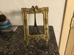 Antieke fotolijst in messing, Ophalen of Verzenden