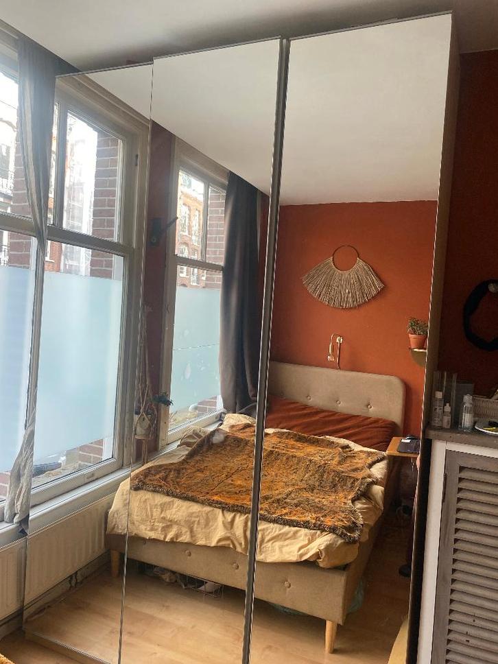 Kasten Ikea Pax (x3) met spiegel deuren, ingericht, Huis en Inrichting, Kasten | Kledingkasten, Zo goed als nieuw, 200 cm of meer