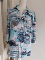 Tuniek met met print -rozen  maat 44 Sensia, Blauw, Maat 42/44 (L), Ophalen of Verzenden, Onbekend