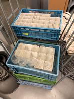 Wijn Glazen & Flutes - 7 Kratten, Ophalen, Gebruikt, Overige materialen, Los bestek