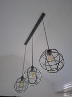 Lampenkappen staal 3x Industriële look., Ophalen, Zo goed als nieuw, Rond, Minder dan 25 cm