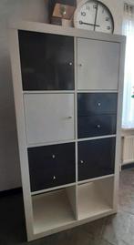 Ikea kallax Vakkenkast met deurtjes en laden, Ophalen, Zo goed als nieuw