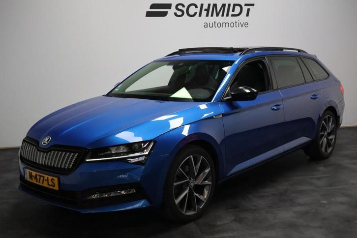 Skoda Superb Combi 1.4 TSI iV Sport Business | Panoramadak |, Auto's, Skoda, Bedrijf, Te koop, Superb, ABS, Achteruitrijcamera
