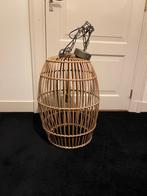 Rotan hanglamp, Ophalen, Zo goed als nieuw, Overige materialen, 50 tot 75 cm