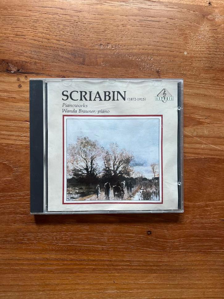 Scriabin Pianowerken - Wanda Brauner, piano, Cd's en Dvd's, Cd's | Klassiek, Gebruikt, Kamermuziek, Modernisme tot heden, Ophalen of Verzenden