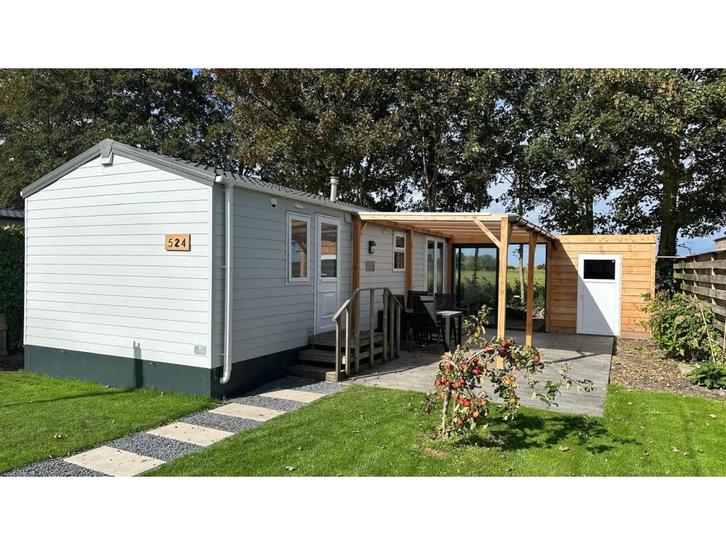 Chalet te koop | Vrij uitzicht | bij Noordzee, N-H!R#52R, Caravans en Kamperen, Stacaravans, tot en met 4