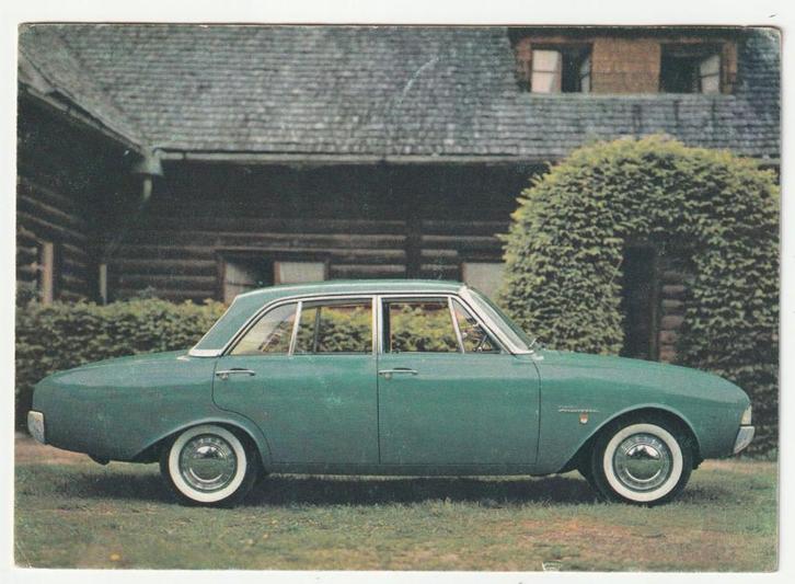Ford Taunus 17 M ansichtkaart, Verzamelen, Automerken, Motoren en Formule 1, Gebruikt, Auto's, Verzenden
