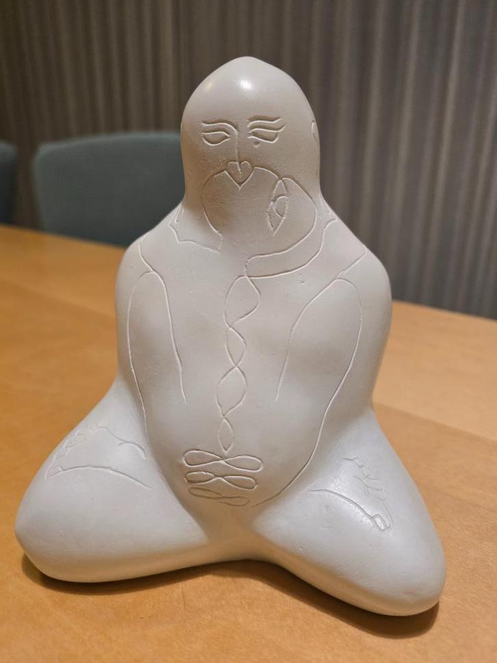 Boeddha beeldje in Yab Yum houding in Tibetaans boeddisme, Antiek en Kunst, Kunst | Beelden en Houtsnijwerken, Ophalen of Verzenden