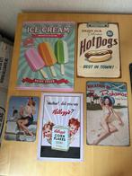 Vintage reclameborden, Ophalen of Verzenden, Zo goed als nieuw, Reclamebord