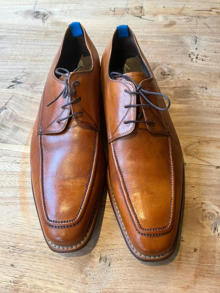 Floris van Bommel herenschoenen , nieuw – maat 10 H, Kleding | Heren, Schoenen, Nieuw, Veterschoenen, Bruin, Ophalen of Verzenden