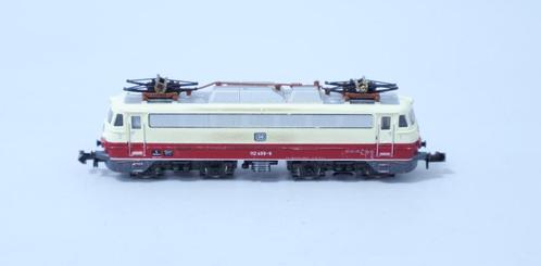 Minitrix 2055 elektrische locomotief BR112 DB, Hobby en Vrije tijd, Modeltreinen | N-Spoor, Gebruikt, Locomotief, Gelijkstroom