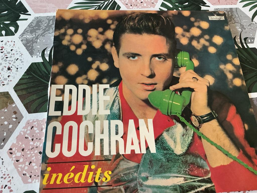 Eddie Cochran - Inédits LP, Ophalen of Verzenden, Zo goed als nieuw, 12 inch, Rock-'n-Roll