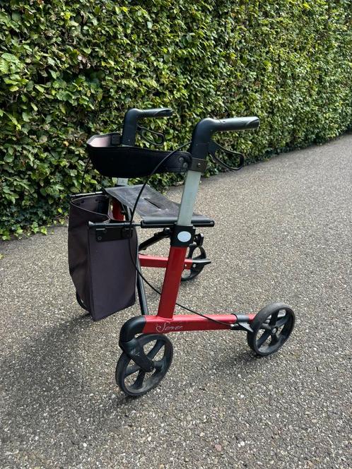 Rollator rehasense server licht gewicht soft banden, Diversen, Rollators, Gebruikt, Lichtgewicht, Opvouwbaar, Ophalen