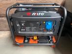 RATO GENERATOR-AGGREGAAT R6000D NIEUW!, Benzine, Zo goed als nieuw, Ophalen