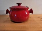 Vulcain pot rood pan potje pannetje France rode ovenschaal, Huis en Inrichting, Keuken | Potten en Pannen, Ophalen of Verzenden