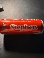 Coca-Cola blikje met naam Stephen – Uniek & verzamelobject, Verzamelen, Blikken, Ophalen of Verzenden, Nieuw, Frisdrank, Overige merken