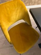6 Richmond stoelen Oker geel zsm. Gebruikt, Huis en Inrichting, Fauteuils, Ophalen, Gebruikt, Stof