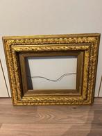 Antieke vergulde lijst ca. 1880–1920, Huis en Inrichting, Woonaccessoires | Lijsten, Ophalen, Zo goed als nieuw, Hout, Minder dan 50 cm