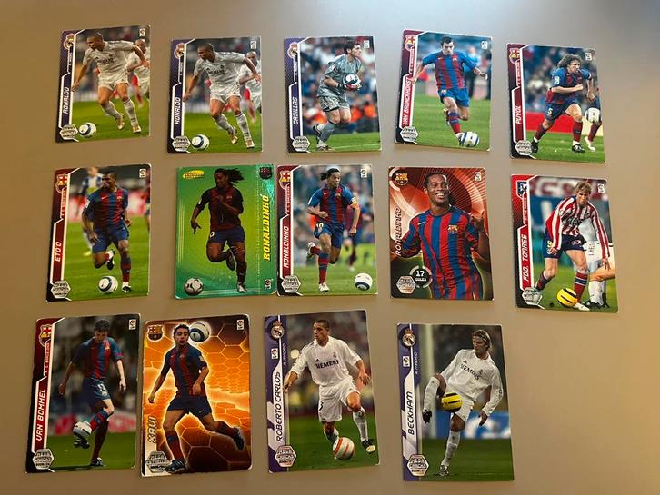 Panini kaarten 2004-2007, Hobby en Vrije tijd, Verzamelkaartspellen | Overige, Zo goed als nieuw, Ophalen of Verzenden