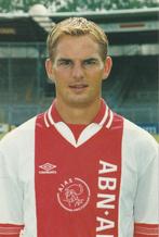 ajax kaart Ronald de Boer, Ophalen of Verzenden, Gebruikt, Ajax, Poster, Plaatje of Sticker