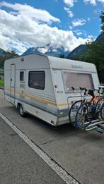Knaus Südwind 395 TK – Super veelzijdig – Zeer nette staat!, Caravans en Kamperen, Dwars-stapelbed, Treinzit, 750 - 1000 kg, Schokbreker