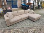 Nette hoekbank - Wegens samenwonen overbodig, Overige materialen, Gebruikt, 3 zitplaatsen, Ophalen of Verzenden