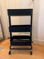Ikea Raskog keuken trolley zwart, Huis en Inrichting, Ophalen, Zo goed als nieuw