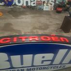 Citroën boxletters, Ophalen of Verzenden, Gebruikt, Reclamebord