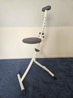 In hoogte verstelbare strijkkruk / ergonomische kruk, Ophalen, In hoogte verstelbaar, Gebruikt, Staal