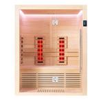 LUXE INFRAROOD SAUNA | 2-3 PERSONEN | 150X110 | HEMLOCK, Info@inner-stillness.nl, Verzenden, 7665VB, Inner Stillness Wellness Retreat B.V