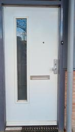 Voordeuren 201,5 x 92,5 x 4cm, Doe-het-zelf en Verbouw, Ophalen, Gebruikt, 200 tot 215 cm, Glas