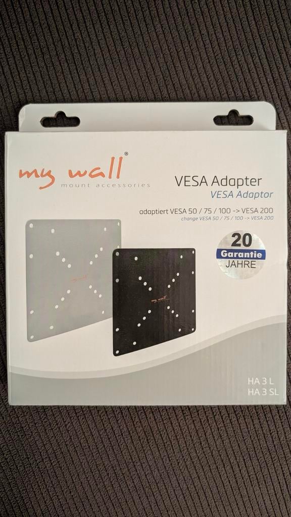 My Wall VESA Adapter HA 3 SL - Zwart, Ophalen of Verzenden