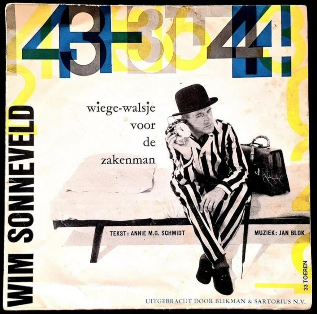 7"/SINGLE  WIM SONNEVELD - Wiege Walsje Voor De Zakenman, Ophalen of Verzenden, Gebruikt, Nederlandstalig