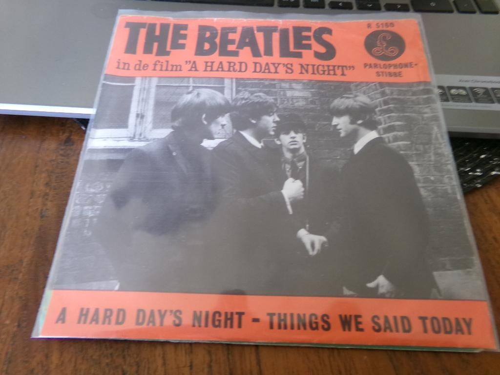 The Beatles – A Hard Day's Night / Things We Said Today 1964, Cd's en Dvd's, Vinyl Singles, Ophalen of Verzenden, 1960 - 1969