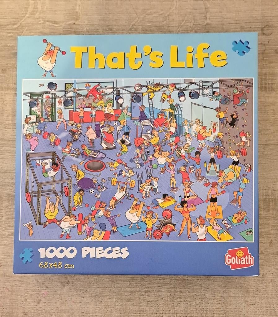 thats life puzzel 1000 stuks kopen of ruilen, Hobby en Vrije tijd, Ophalen, 500 t/m 1500 stukjes, Zo goed als nieuw