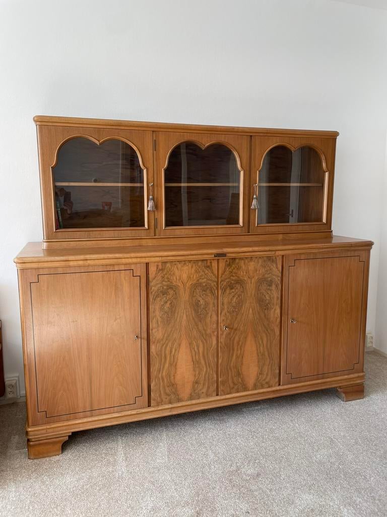 Twee grote maatwerk kasten 1926 interbellum / Art Deco stijl, Antiek en Kunst, Ophalen