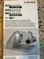 Graef snijmachine, Ophalen of Verzenden, Zo goed als nieuw
