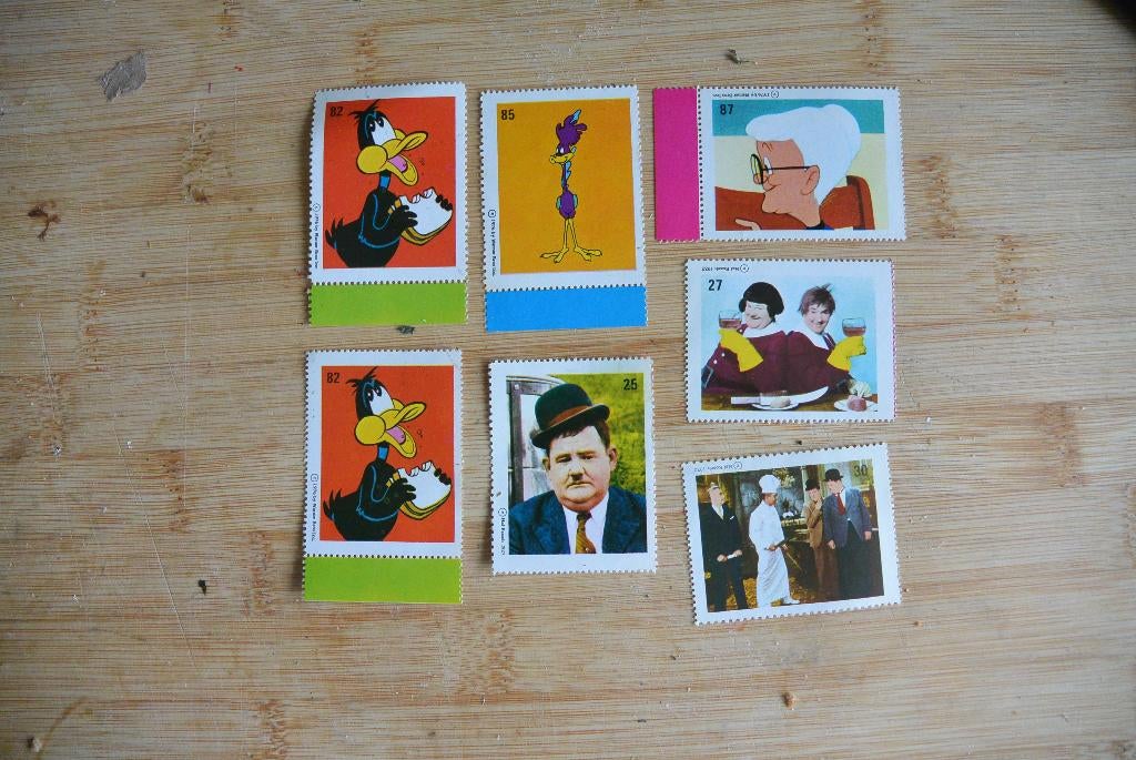 Spaarzegels Looney Tunes Laurel & Hardey, Ophalen of Verzenden, Zo goed als nieuw