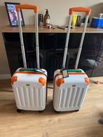 2x reiskoffer postcode loterij, Ophalen of Verzenden, Zo goed als nieuw, Hard kunststof