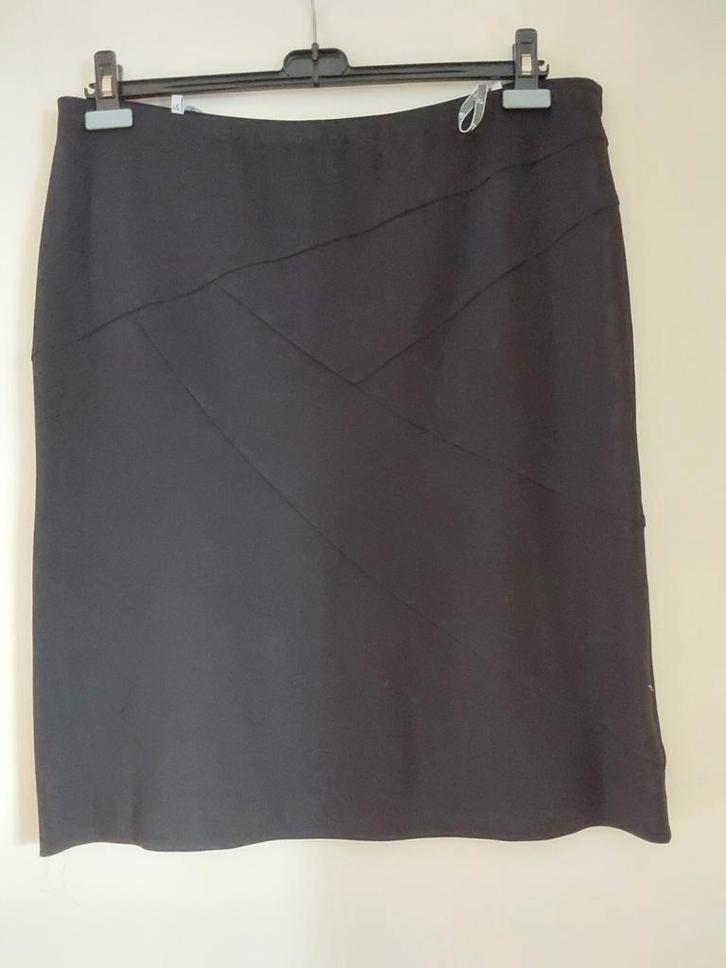 Rok Sommermann, Kleding | Dames, Rokken, Zo goed als nieuw, Maat 46/48 (XL) of groter, Zwart, Onder de knie, Ophalen