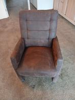 Stoellen/ eetkamerstoelen, Ophalen, Gebruikt, Bruin, Stof