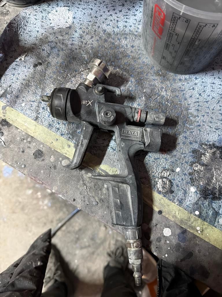 SATA Jet X 5500 verfspuit, Ophalen of Verzenden, Gebruikt, Verfspuit of Verfpomp